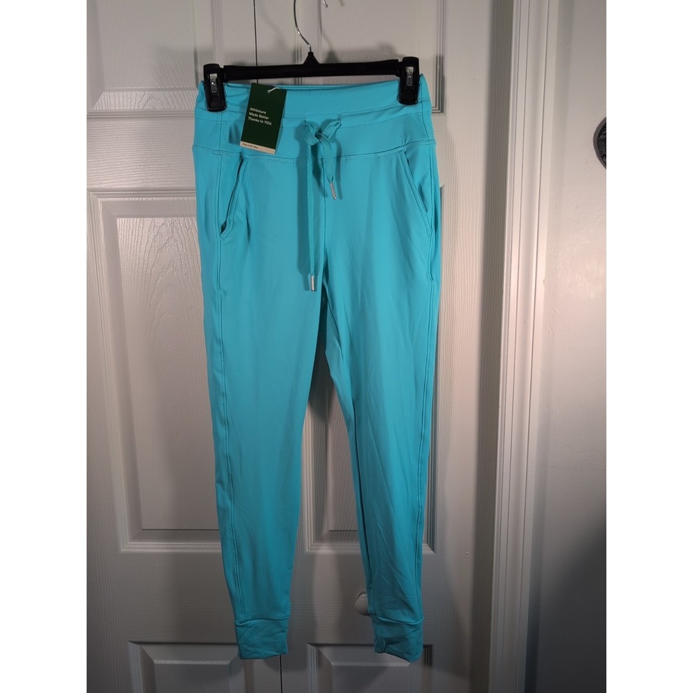 Halara Blue Joggers Activewear Workout XS petite NEW